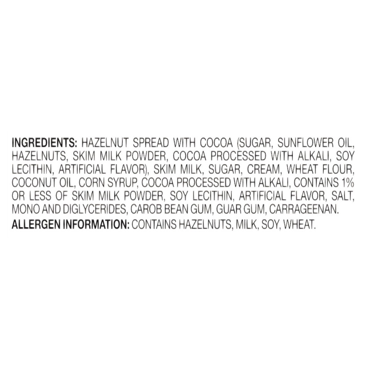 slide 11 of 15, "nutella Cone", 4 inpk in