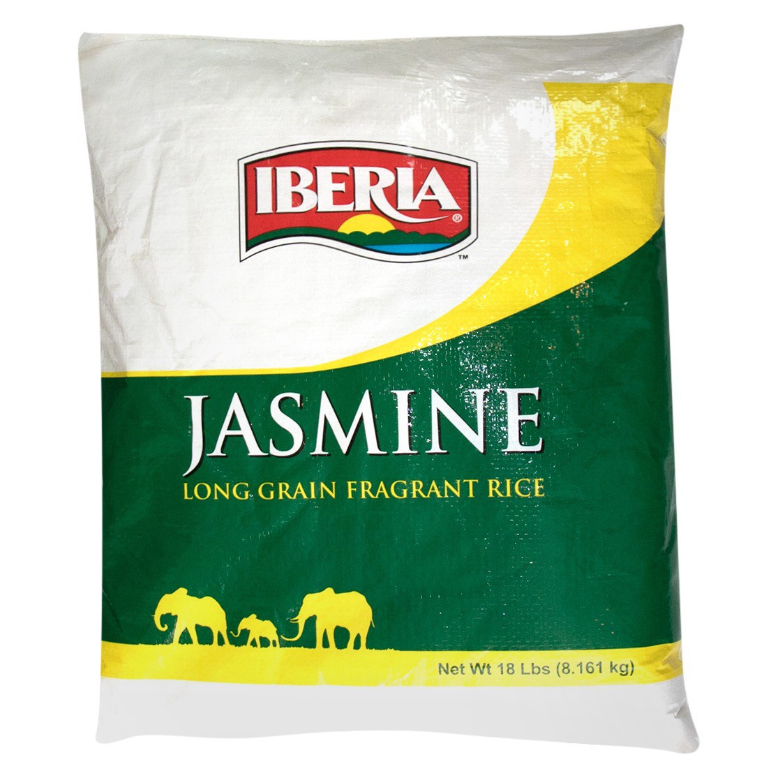 slide 1 of 1, Iberia Jasmine Long Grain Fragrant Rice, 18 lb