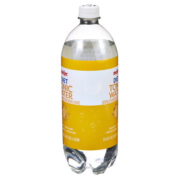 slide 12 of 29, Meijer Diet Tonic Water - 1 liter, 1 liter