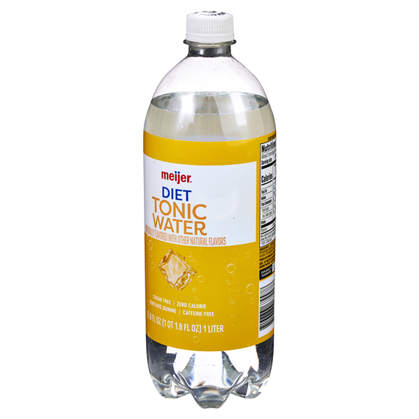 slide 8 of 29, Meijer Diet Tonic Water - 1 liter, 1 liter