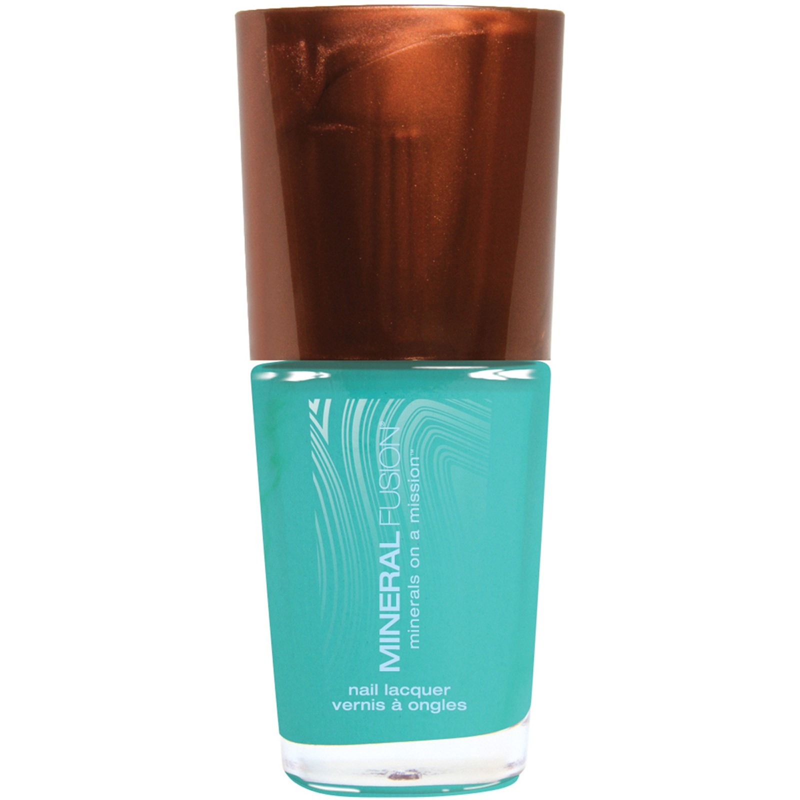 slide 1 of 1, Mineral Fusion Nail Polish - Lagoon, 0.33 oz