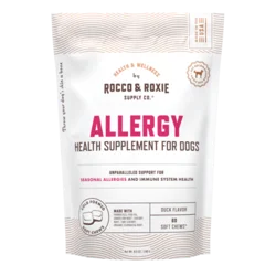Rocco & Roxie Allergy Dog Chews 60 ct
