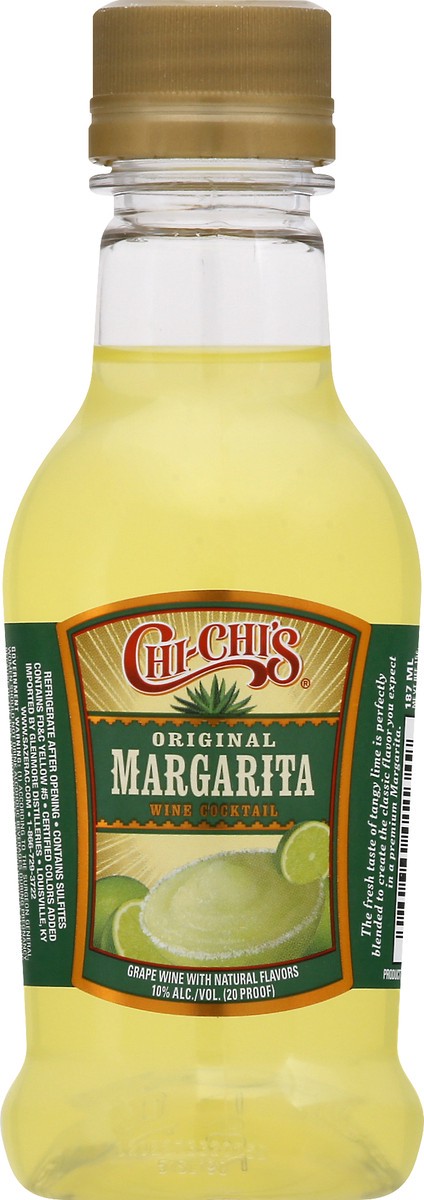 slide 1 of 10, Chi-Chi's Margarita Original Wine Cocktail 187 ml, 187 ml