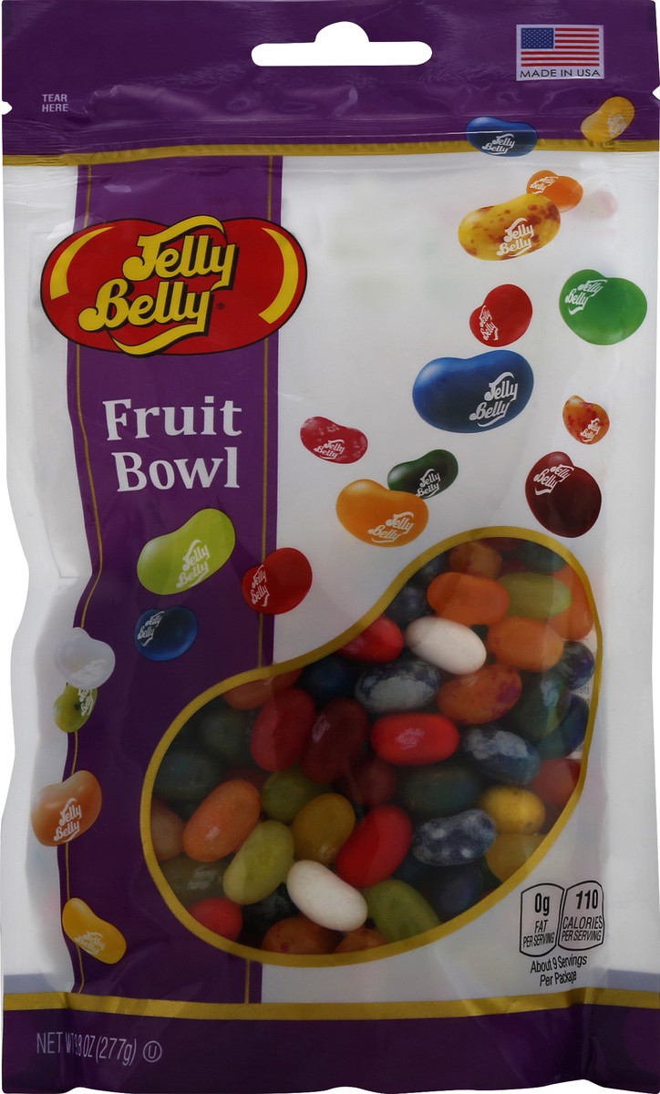 slide 7 of 8, Jelly Belly Fruit Bowl Mix Jelly Beans, 9.8 oz Pouch Bag, 9.8 oz