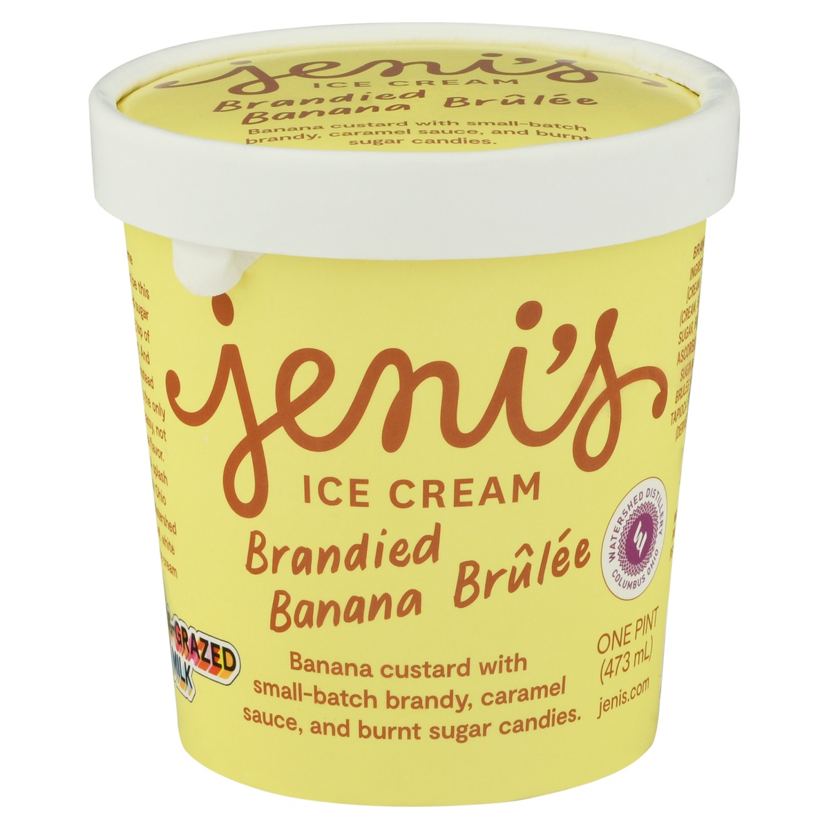 Jeni's Ice Cream Brandied Banana Brulee 16 fl oz Shipt