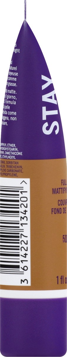 slide 5 of 12, COTY RIMMEL LONDON Rimmel London Stay Matte Liquid Mousse - 501 Noisette - Foundation, Lightweight, Shine Control, Oil-Free, 1oz, 1 fl oz