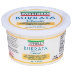 Cappiello Burrata Cheese Balls 2 ea
