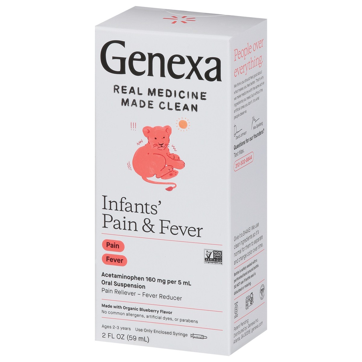 slide 10 of 13, Genexa Infants Pain & Fever, 2 fl oz