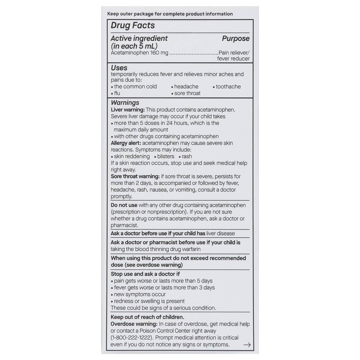 slide 2 of 13, Genexa Infants Pain & Fever, 2 fl oz