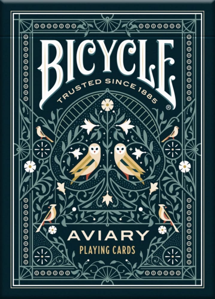 slide 1 of 1, Bike Aviary Flag Playing Cards, 1 ct