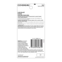 slide 26 of 29, CoverGirl Lash Blast Clean Mascara, Very Black, 0.44 oz