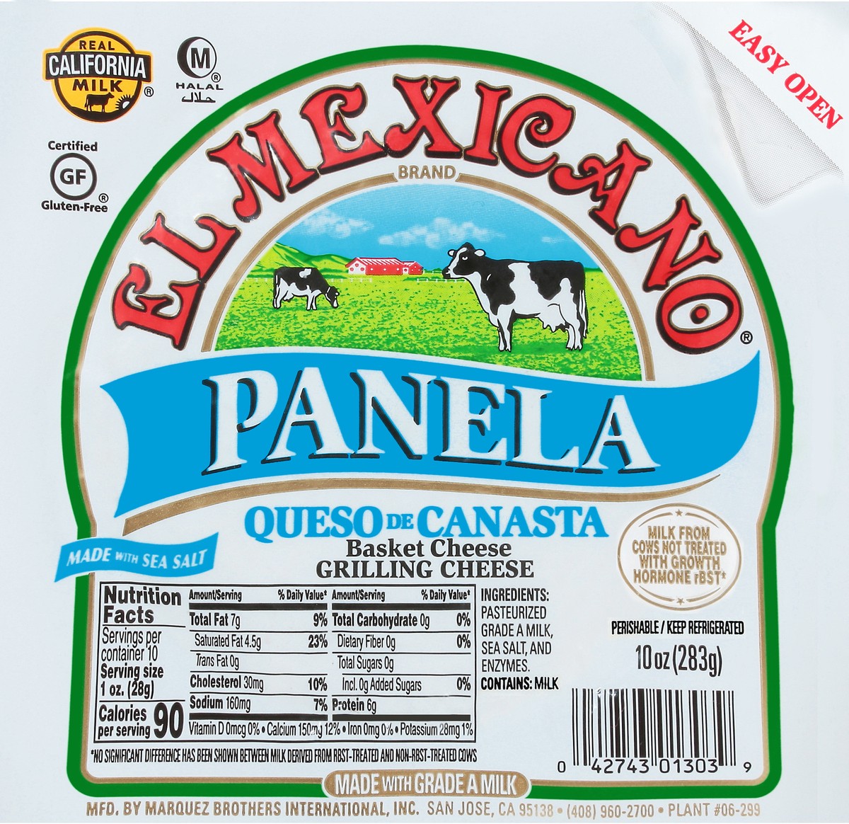 slide 4 of 14, El Mexicano Grilling Cheese Panela Basket Cheese 10 oz, 10 oz