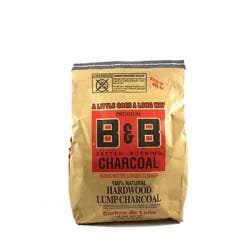 B & B Natural Hardwood Lump Charcoal