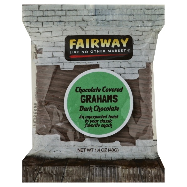 slide 1 of 1, Fairway Dark Chocolate Graham, 2 pc; 1.4 oz