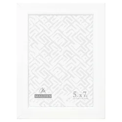 Malden White Great Value 5x7 Photo Frame