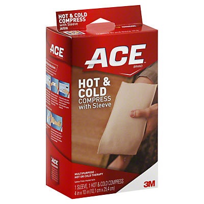 slide 1 of 1, Ace Hot Cold Compress with Sleeve, 1 ct