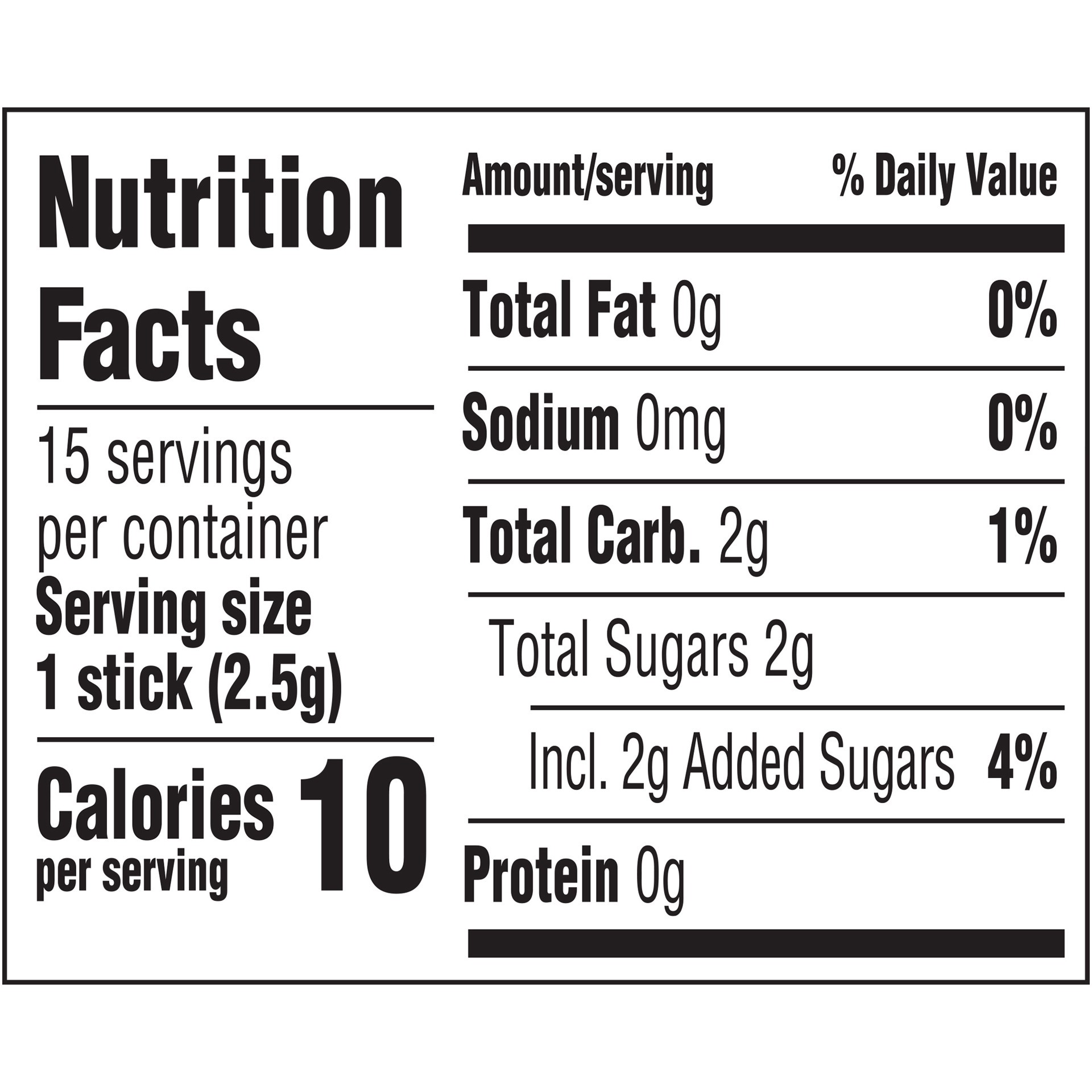 slide 3 of 6, WRIGLEY'S Spearmint Chewing Gum, Single Pack, 15 Stick, 15 ct