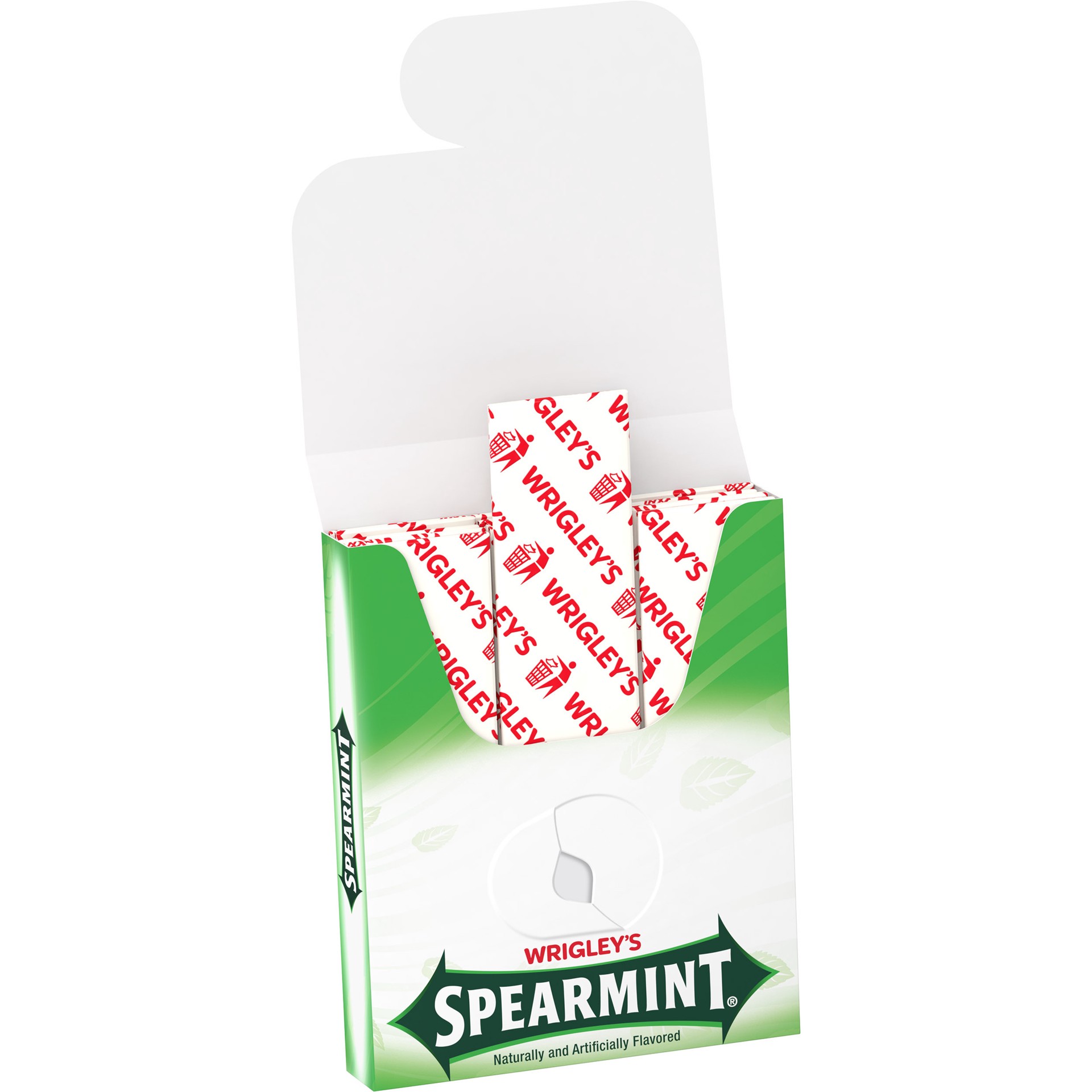 slide 5 of 6, WRIGLEY'S Spearmint Chewing Gum, Single Pack, 15 Stick, 15 ct