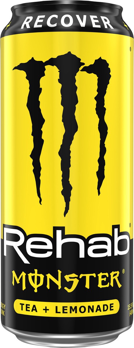 slide 2 of 2, Monster Energy Monster Rehab, Tea + Lemonade, 