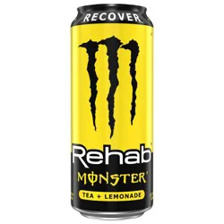 Monster Energy Rehab Lemonade + Iced Tea Energy Drink - 15.5 Fl. Oz.