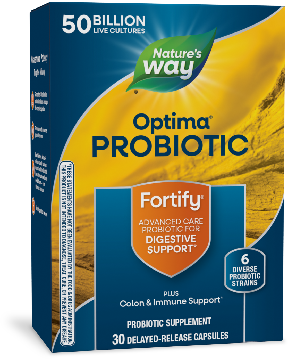 slide 1 of 4, Nature's Way Fortify Optima 50 Billion Probiotic, 30 ct