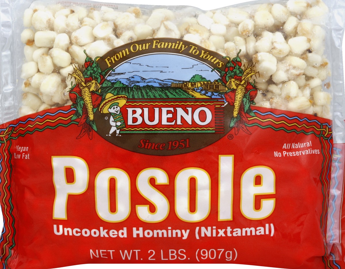 slide 3 of 5, Bueno Foods Bueno Posole Uncooked Hominy, 2 lb