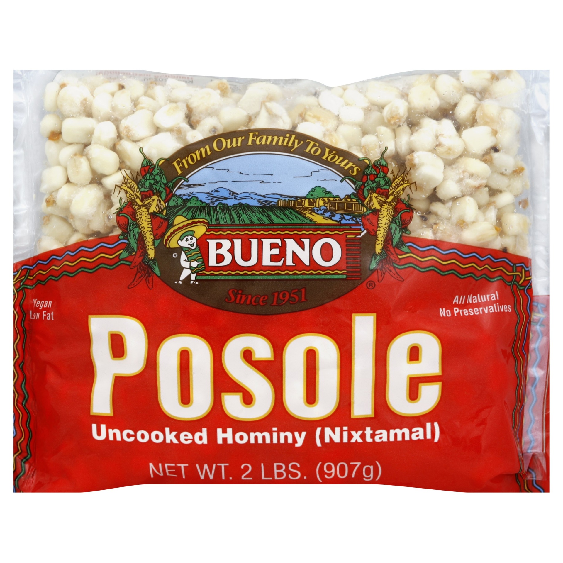 slide 1 of 5, Bueno Foods Bueno Posole Uncooked Hominy, 2 lb