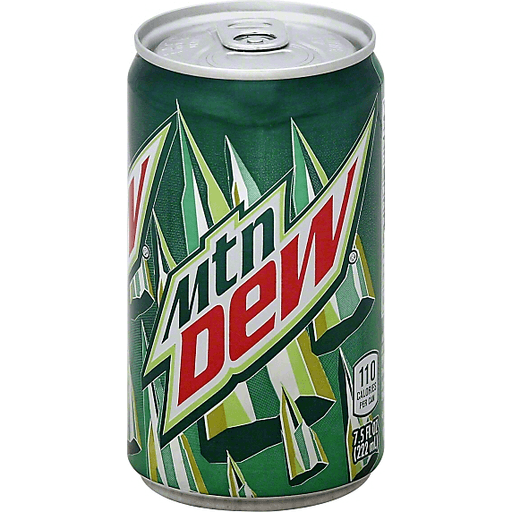 slide 1 of 3, Mountain Dew Soda - 8 ct; 7.5 oz, 8 ct; 7.5 fl oz