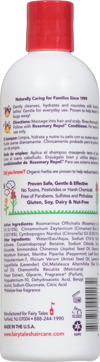 slide 6 of 10, Fairy Tales Rosemary Repel Shampoo, 12 fl oz