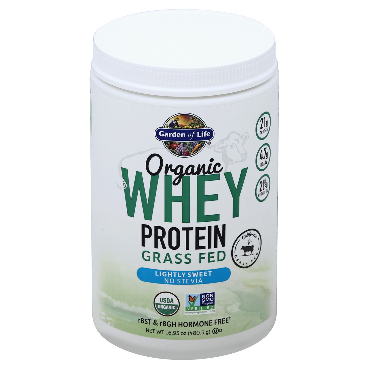 slide 2 of 3, Garden of Life Whey Protein 16.95 oz, 16.95 oz