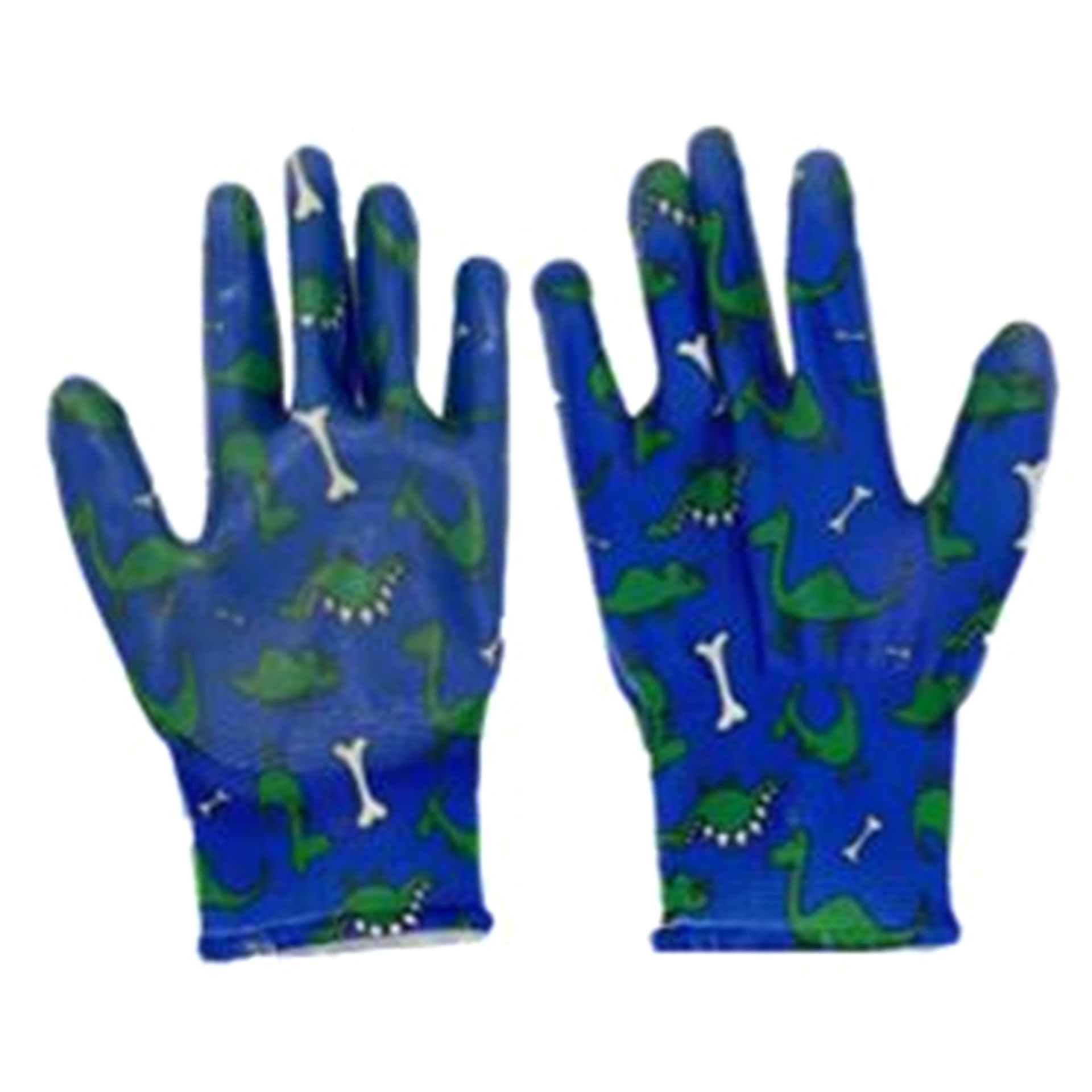 slide 1 of 1, Mud Nitrile Dinosaur Youth Glove, 1 ct