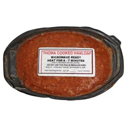 Thoma Meat Market Hamloaf, Cooked