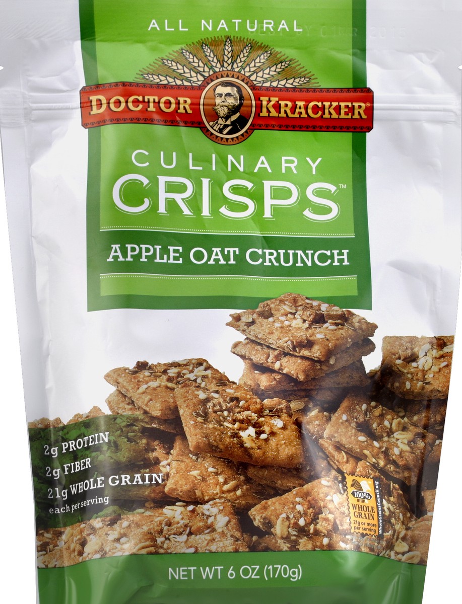 slide 2 of 2, Doctor Kracker Crisp, Culinary Apple Oat Crunch, 6 oz