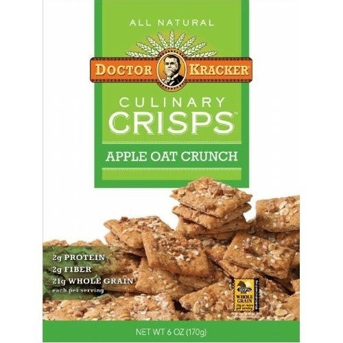 slide 1 of 2, Doctor Kracker Crisp, Culinary Apple Oat Crunch, 6 oz