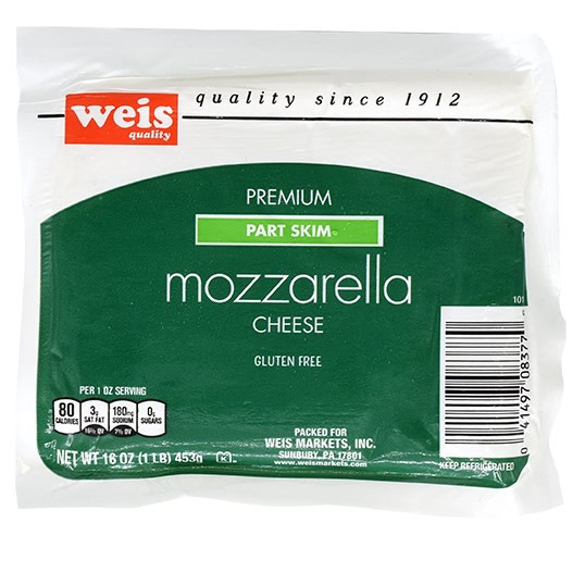 slide 1 of 1, Premium Part Skim Mozzarella Ball Cheese, 16 oz