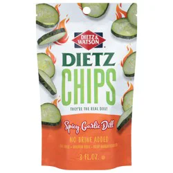 Dietz & Watson Pickle Pouch Hot Chips - 3 Oz
