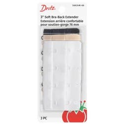 Dritz Bra Back Extenders - 3 in Assorted - 3 Pack
