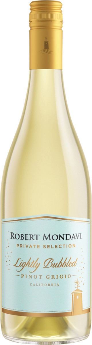 slide 2 of 4, Robert Mondavi Private Selection Lightly Bubbled Pinot Grigio, 750 ml