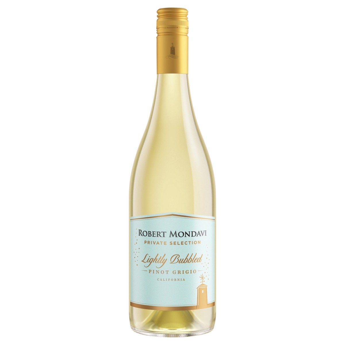 slide 3 of 4, Robert Mondavi Private Selection Lightly Bubbled Pinot Grigio, 750 ml