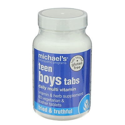 slide 1 of 1, Michael's Naturopathic Programs Teen Boys Multi-Vitamin, 60 ct
