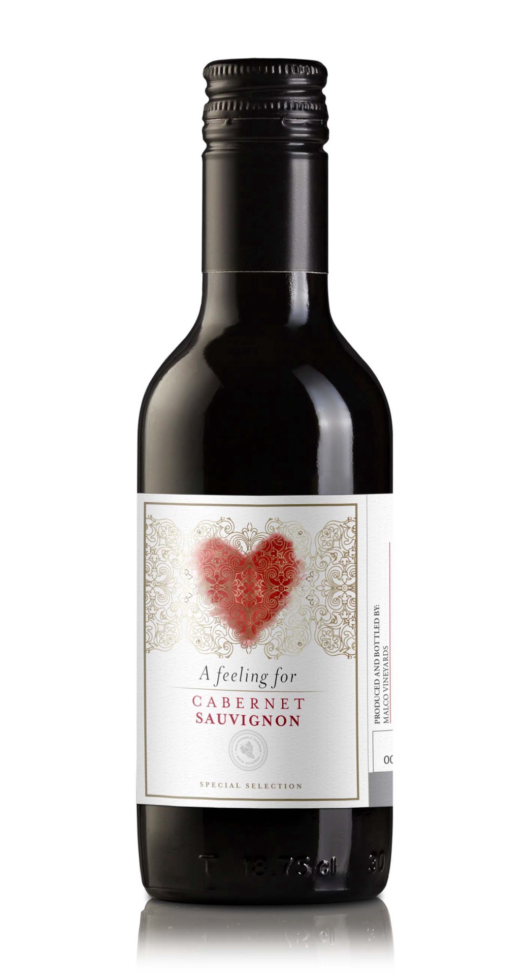 slide 1 of 1, A Feeling For Cabernet, 187 ml