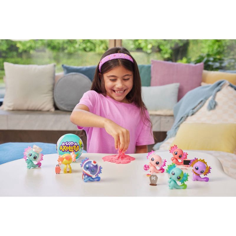 slide 3 of 10, 5 Surprise A-Lot-A Axolotls Mini Figure, 1 ct