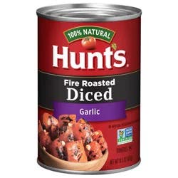 Hunt's Diced Fire Roasted Garlic Tomatoes 14.5 oz
