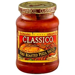 Classico Signature Recipes Pizza Sauce Fire Roasted Jar - 14 Oz