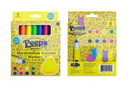 Peeps Scented Broadline Markers, 8 ct