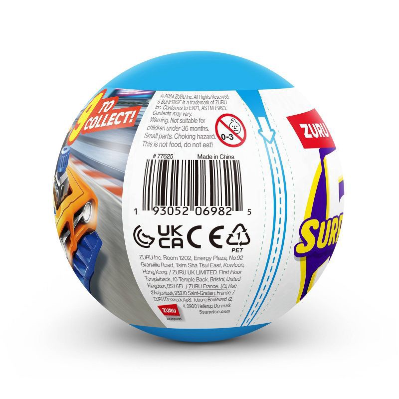 slide 3 of 10, 5 Surprise Make a Racer Vehicle, 1 ct