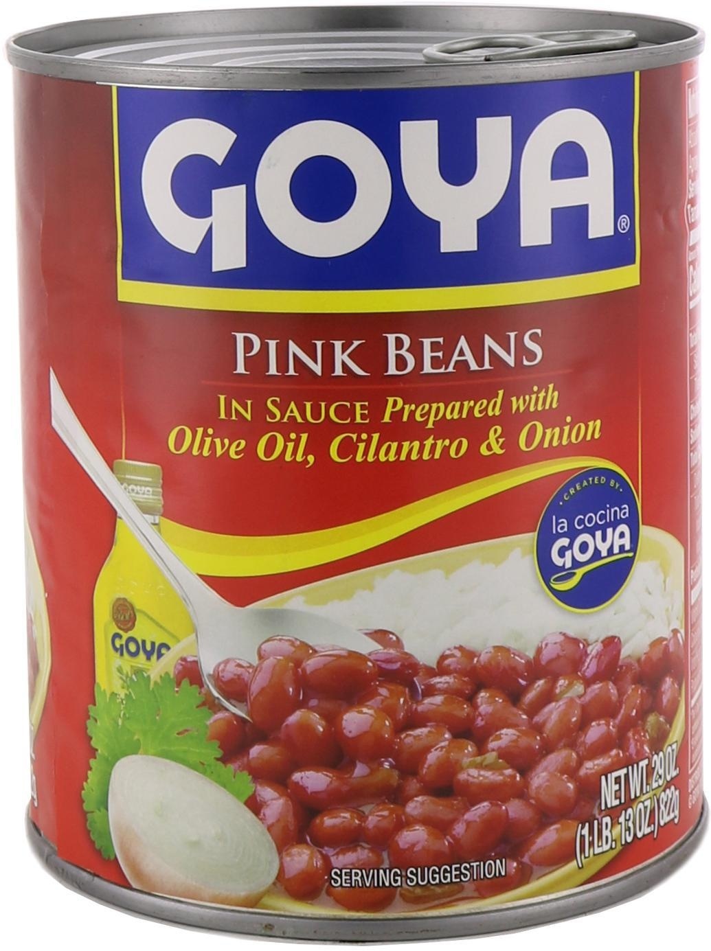 slide 1 of 1, Goya Pink Beans in Sauce, 29 oz