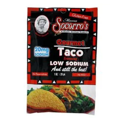 Mama Socorro's Gluten Free Low Sodium Gourmet Taco Seasoning