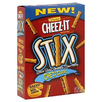 slide 1 of 1, Cheez-It Sticks Cheddar, 1 ct