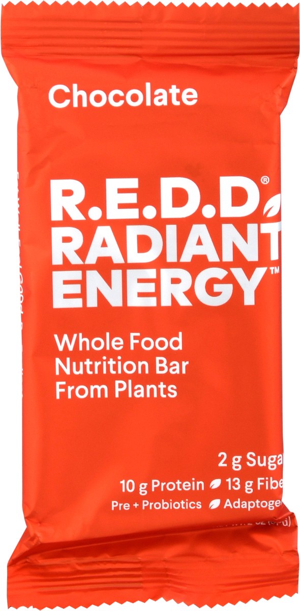 slide 6 of 9, R.E.D.D. Radiant Energy Chocolate Nutrition Bar 1 ea Wrapper, 1 ct